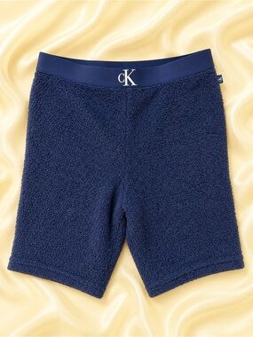 Calvin Klein Navy Logo Terry Sweatshirt